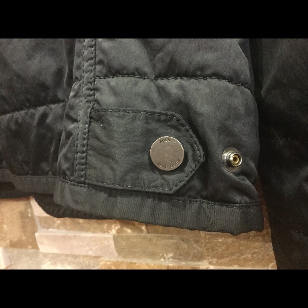HUGO BOSS Jacket with knitted collar - Picture 5 of 13